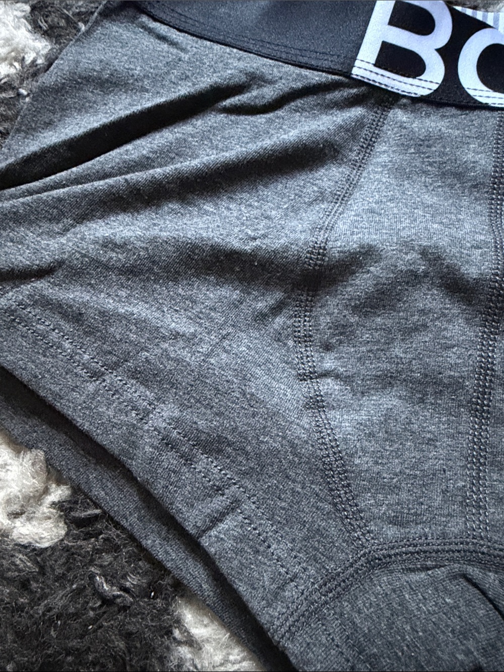 BOX Menswear Gray Boxer Briefs Size Small Brand New - Picture 4 of 7